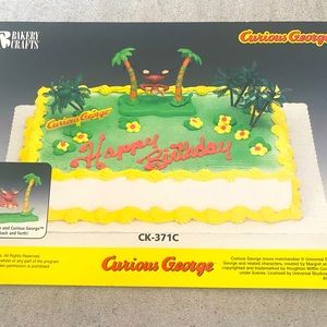 Curious George cake kit